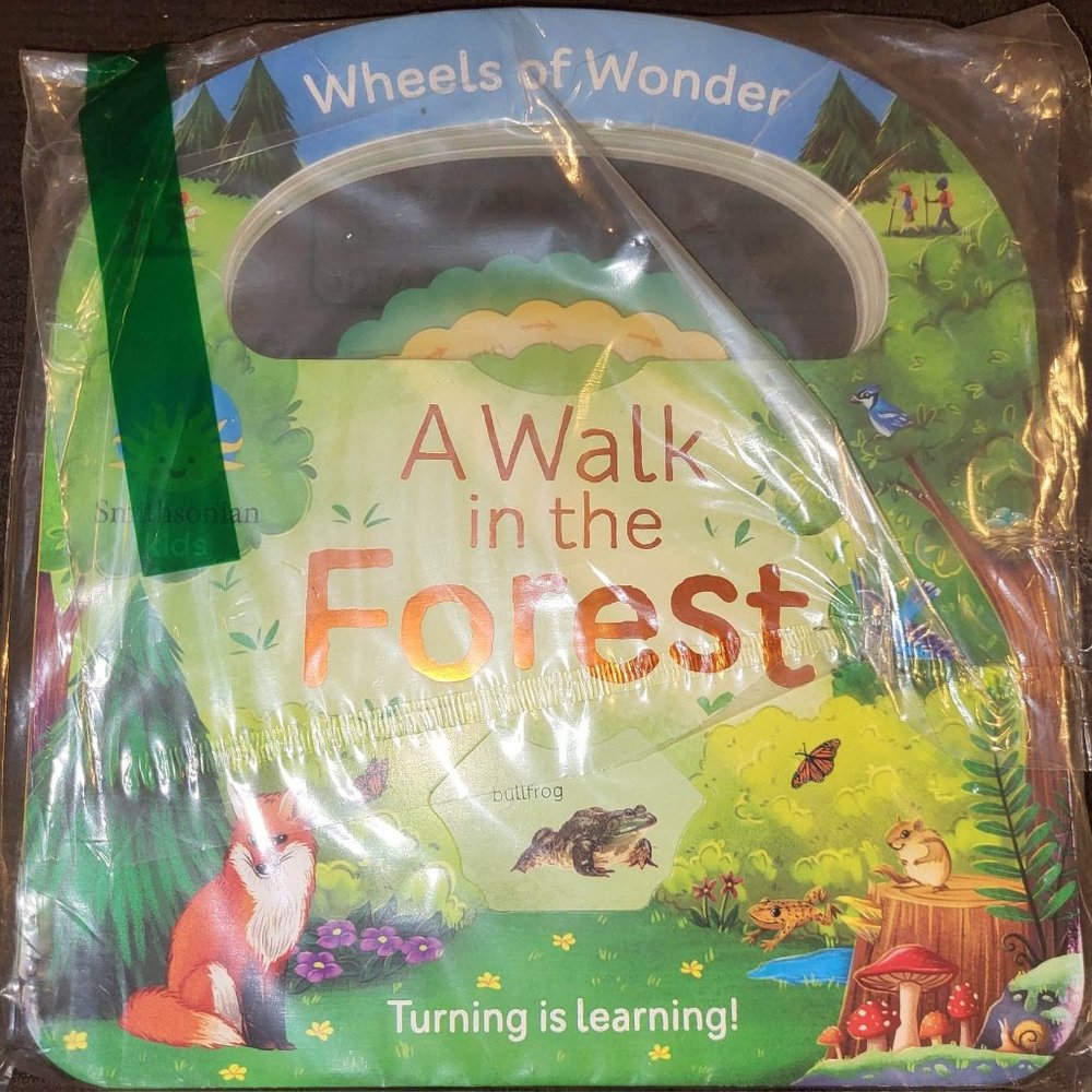 "A Walk in the Forest" - (Wheels of Wonder) (Board-Book).
